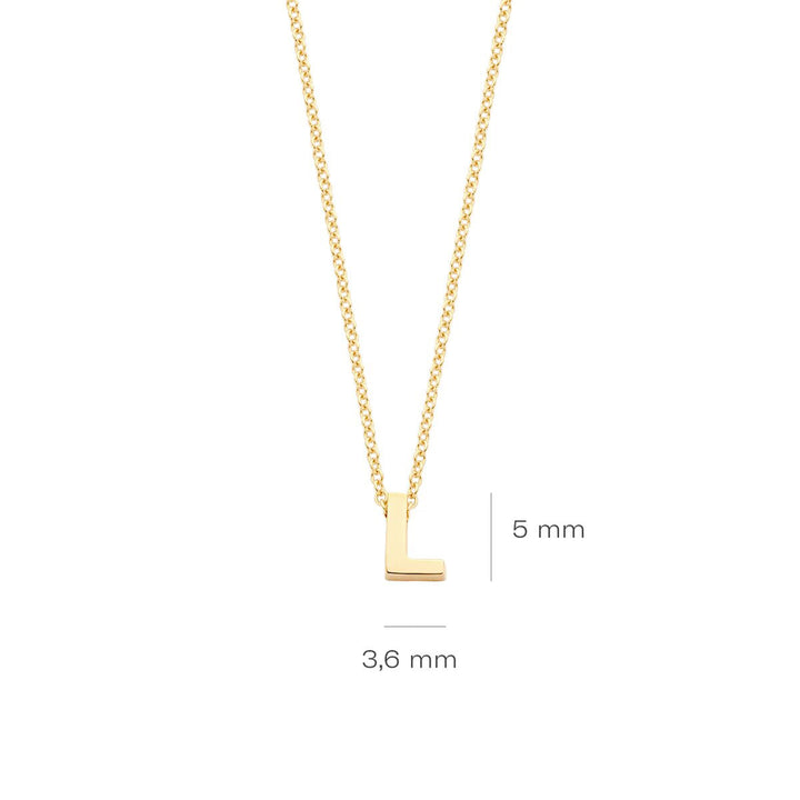 Blush Halskette 14k Gelbgold - 3155YGO_L