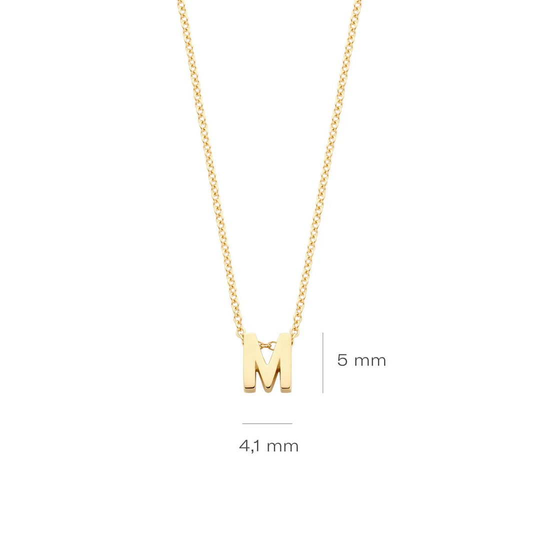Blush Halskette 14k Gelbgold - 3155YGO_M