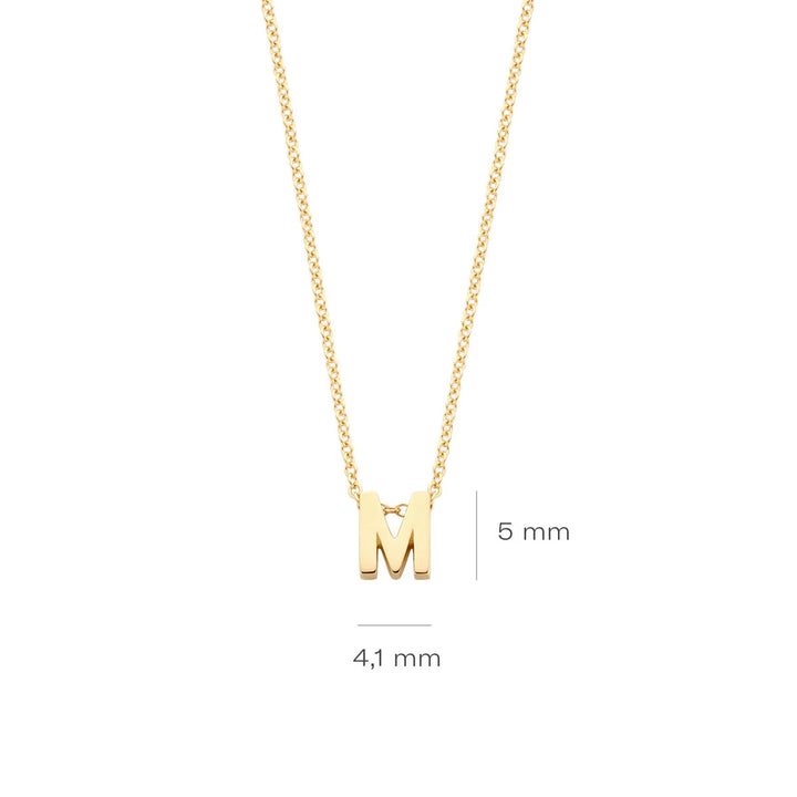 Blush Halskette 14k Gelbgold - 3155YGO_M