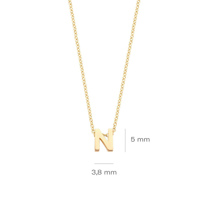 Blush Halskette 14k Gelbgold - 3155YGO_N