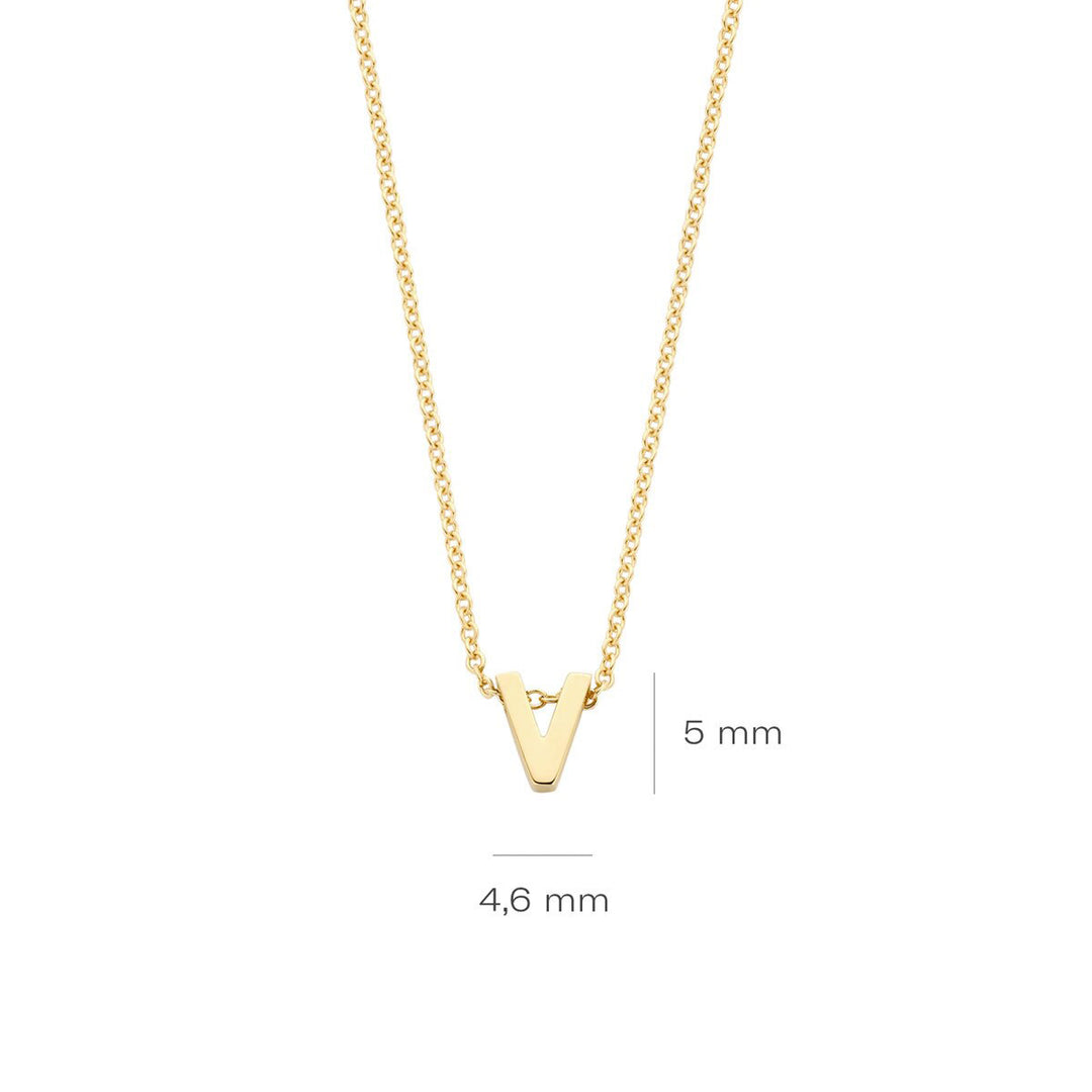 Blush Halskette 14k Gelbgold - 3155YGO_V