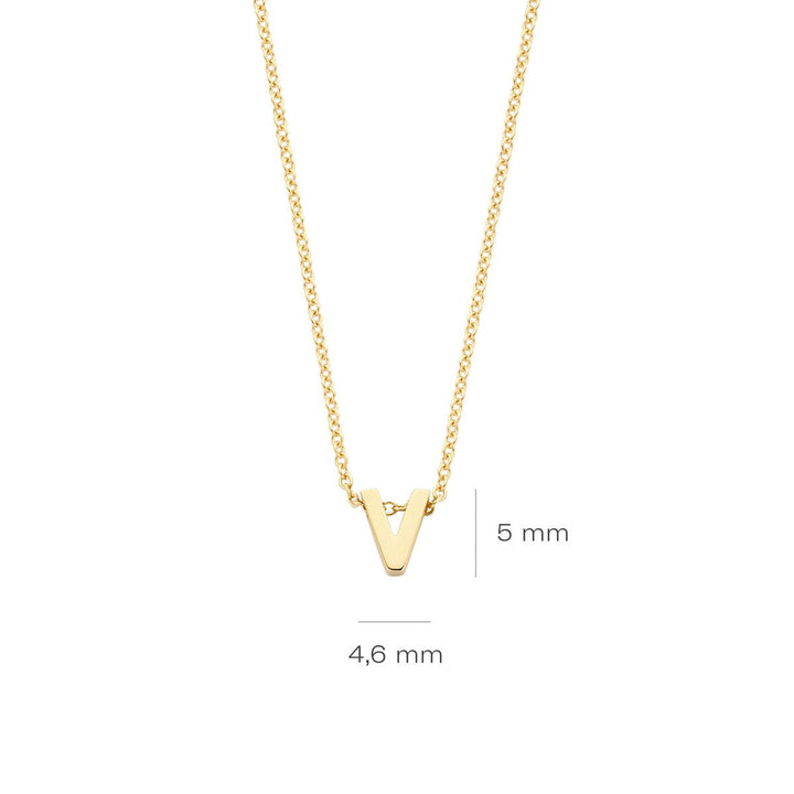 Blush Halskette 14k Gelbgold - 3155YGO_V