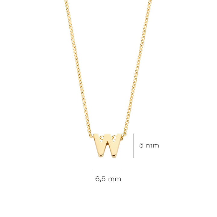 Blush Halskette 14k Gelbgold - 3155YGO_W