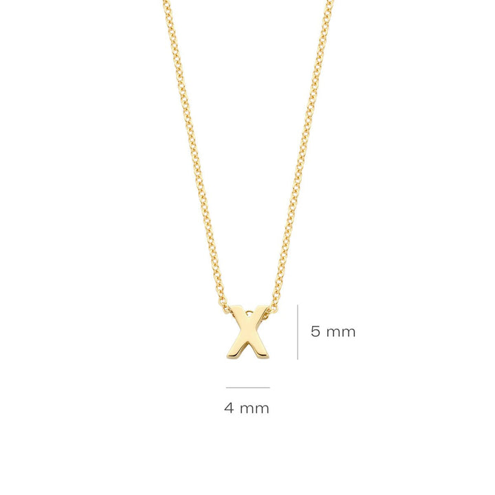 Blush Halskette 14k Gelbgold - 3155YGO_X
