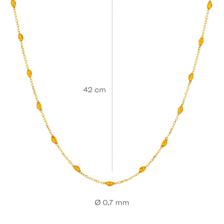 Blush Halskette 14k Gelbgold - 3162YRC