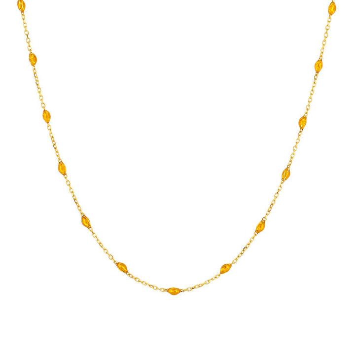 Collier Blush Or jaune 14 carats - 3162YRC
