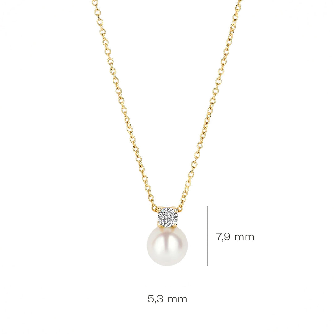 Blush Halskette 14k Gelbgold - 3163YPW
