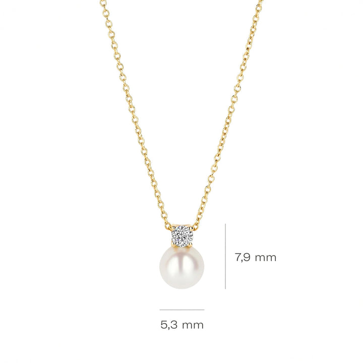 Blush Halskette 14k Gelbgold - 3163YPW