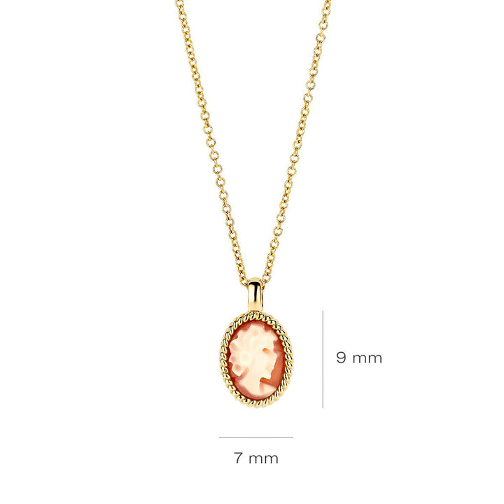 Blush Halskette 14k Gelbgold - 3167YCA