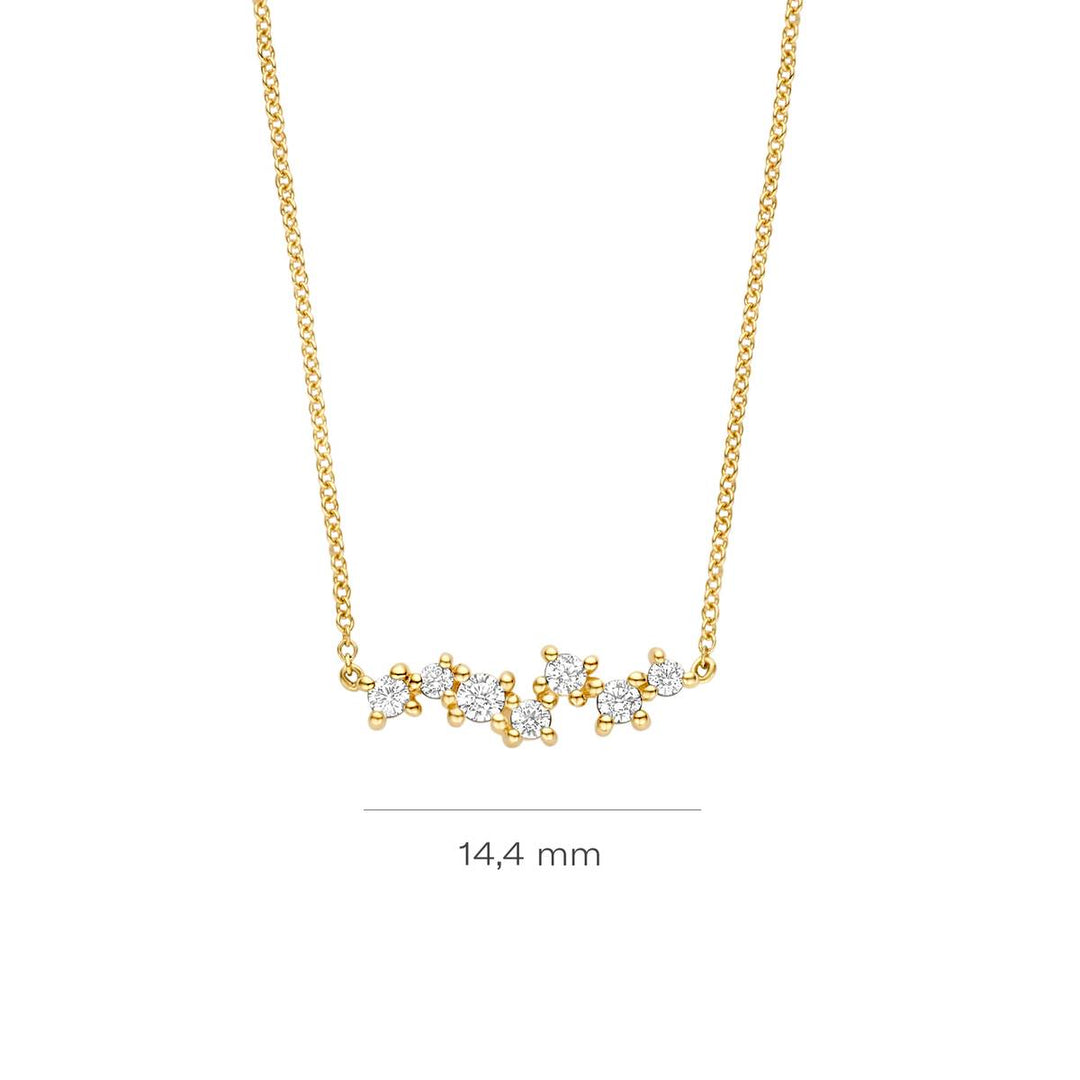 Blush Halskette 14k Gelbgold - 3191YZI