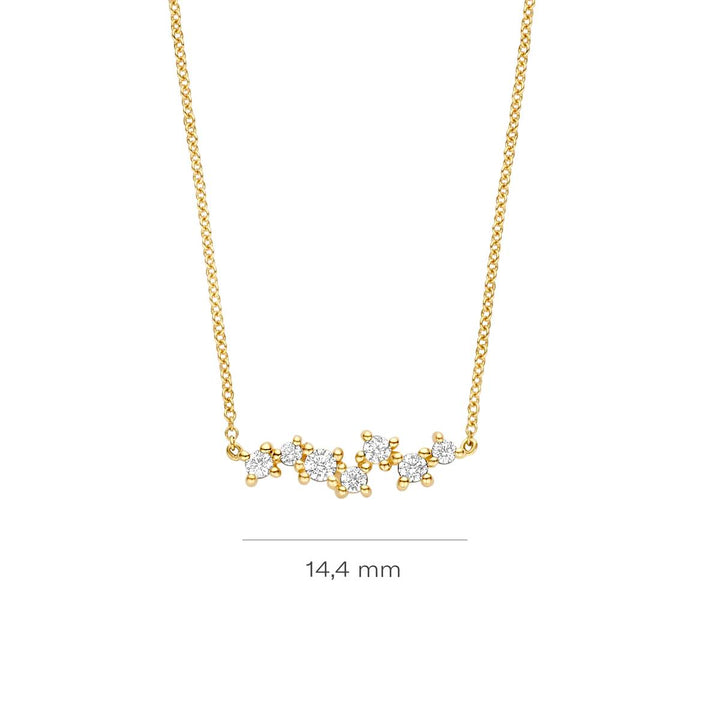 Blush Halskette 14k Gelbgold - 3191YZI