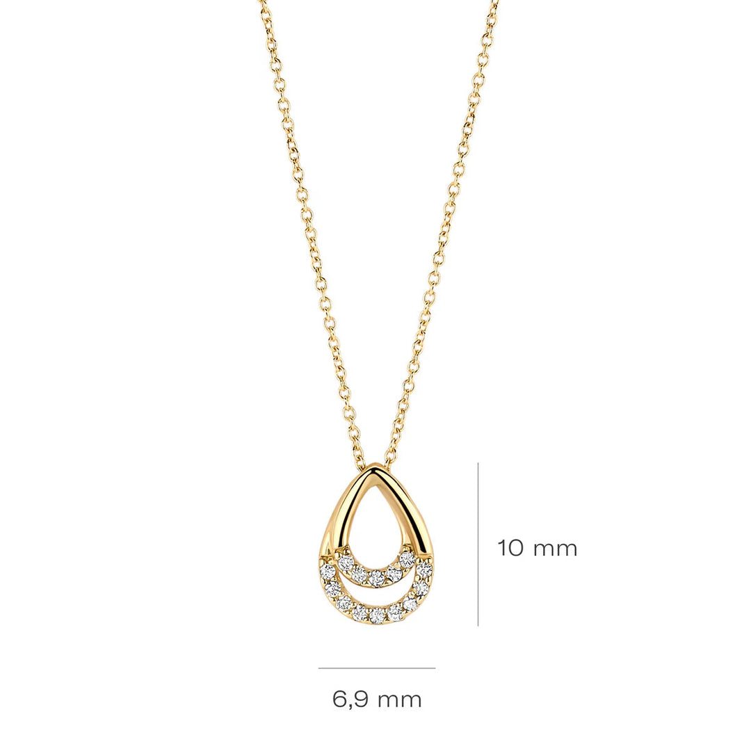 Blush Halskette 14k Gelbgold - 3195YZI
