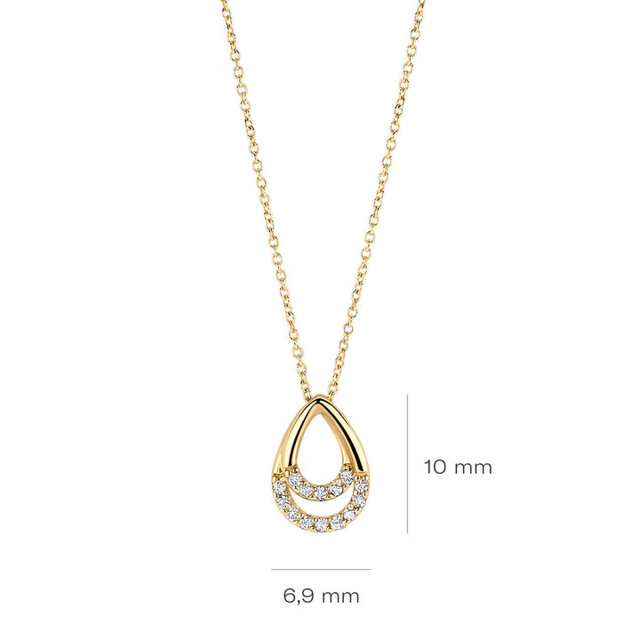 Blush Halskette 14k Gelbgold - 3195YZI
