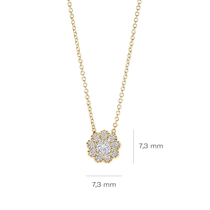 Blush Halskette 14k Gelbgold - 3196YZI