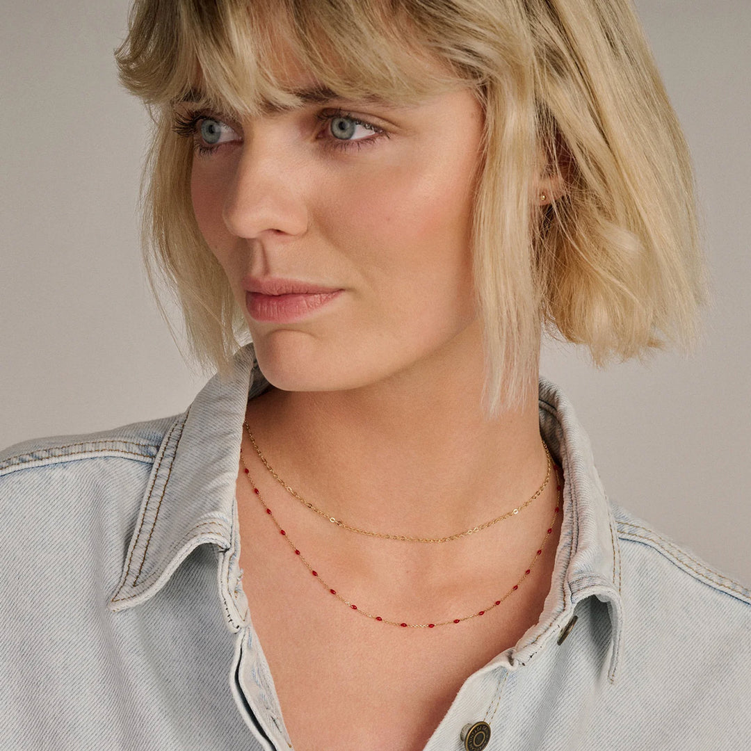 Blush Halskette 14k Gelbgold - 3198YGO