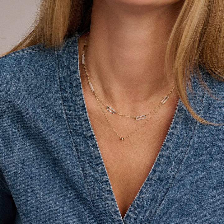 Blush Halskette 14k Gelbgold - 3204YMP