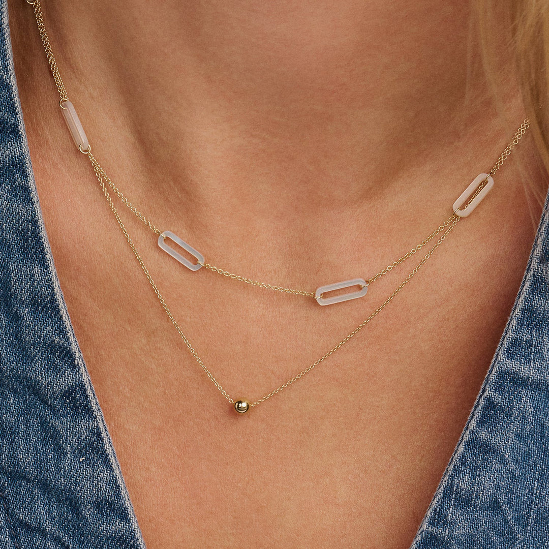 Blush Halskette 14k Gelbgold - 3204YMP