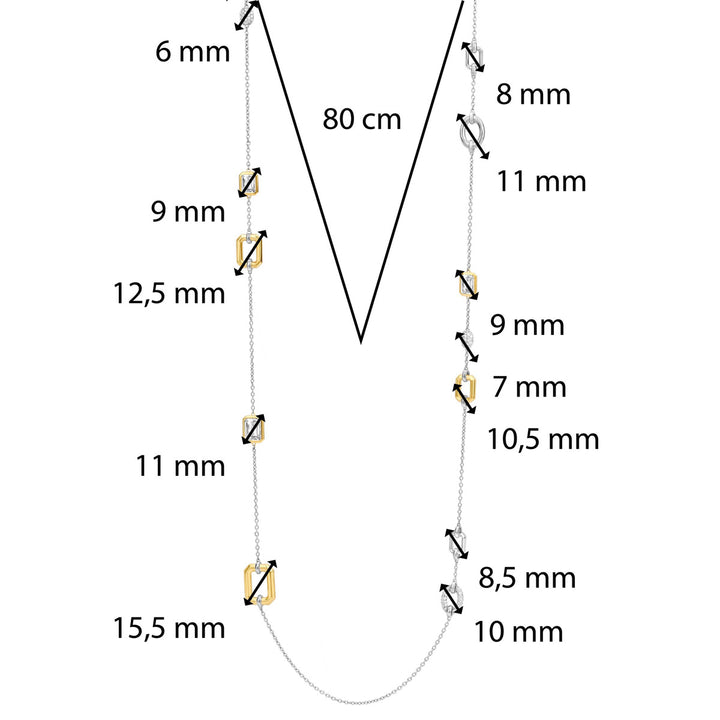 Ti Sento Milano Halskette - 34028ZY/80