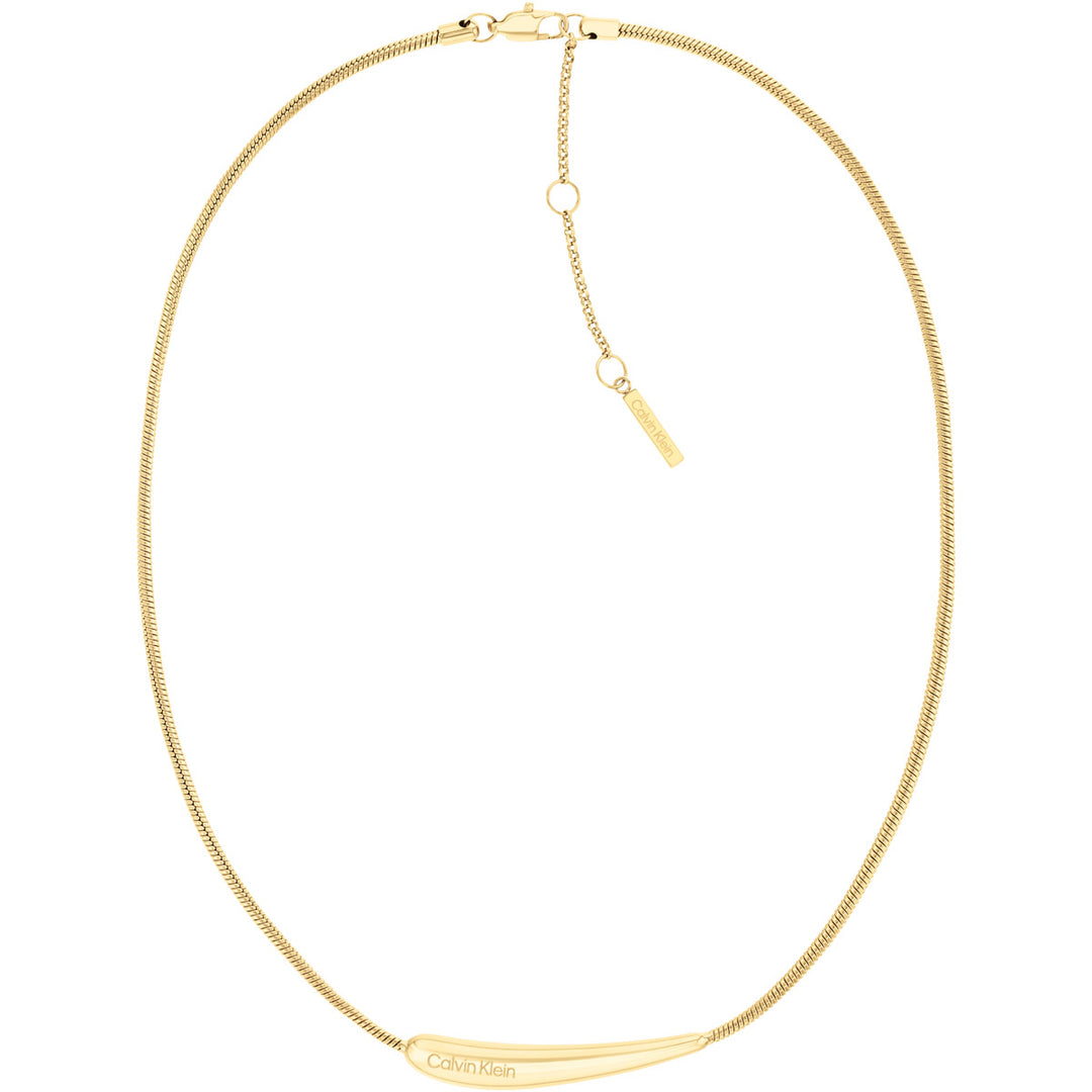 Calvin Klein Elongated Drops Halskette - 35000339