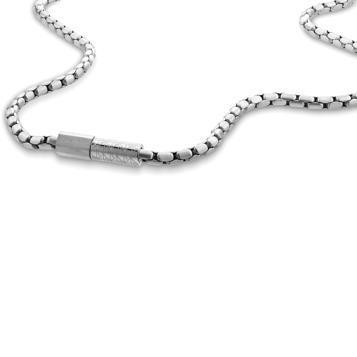 Calvin Klein Contoured Barrel Halskette - 35100092