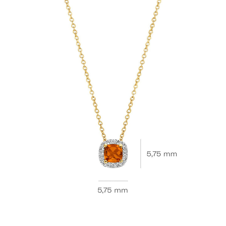 Blush Diamonds Halskette 14k Gelbgold - 3607YDC