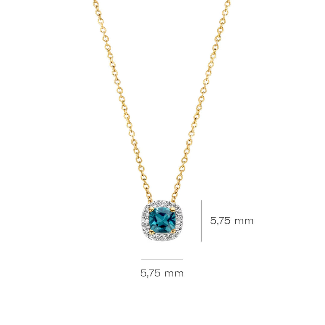 Blush Diamonds Halskette 14k Gelbgold - 3607YDL