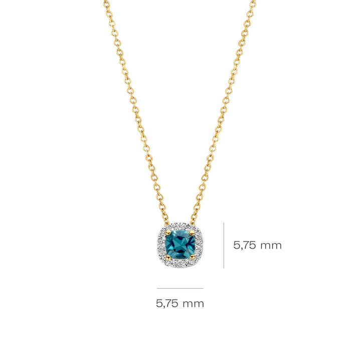 Blush Diamonds Halskette 14k Gelbgold - 3607YDL