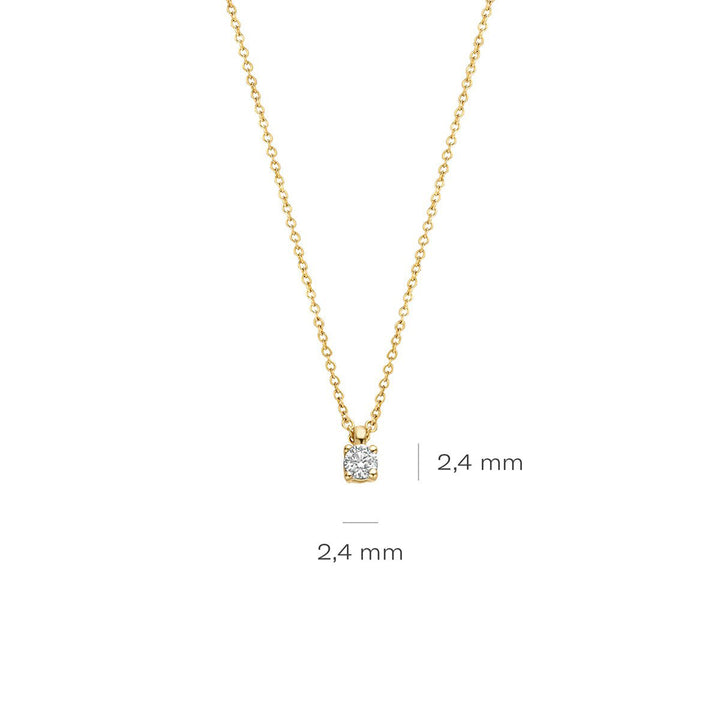 Blush Diamonds Halskette 14k Gelbgold - 3610YDI