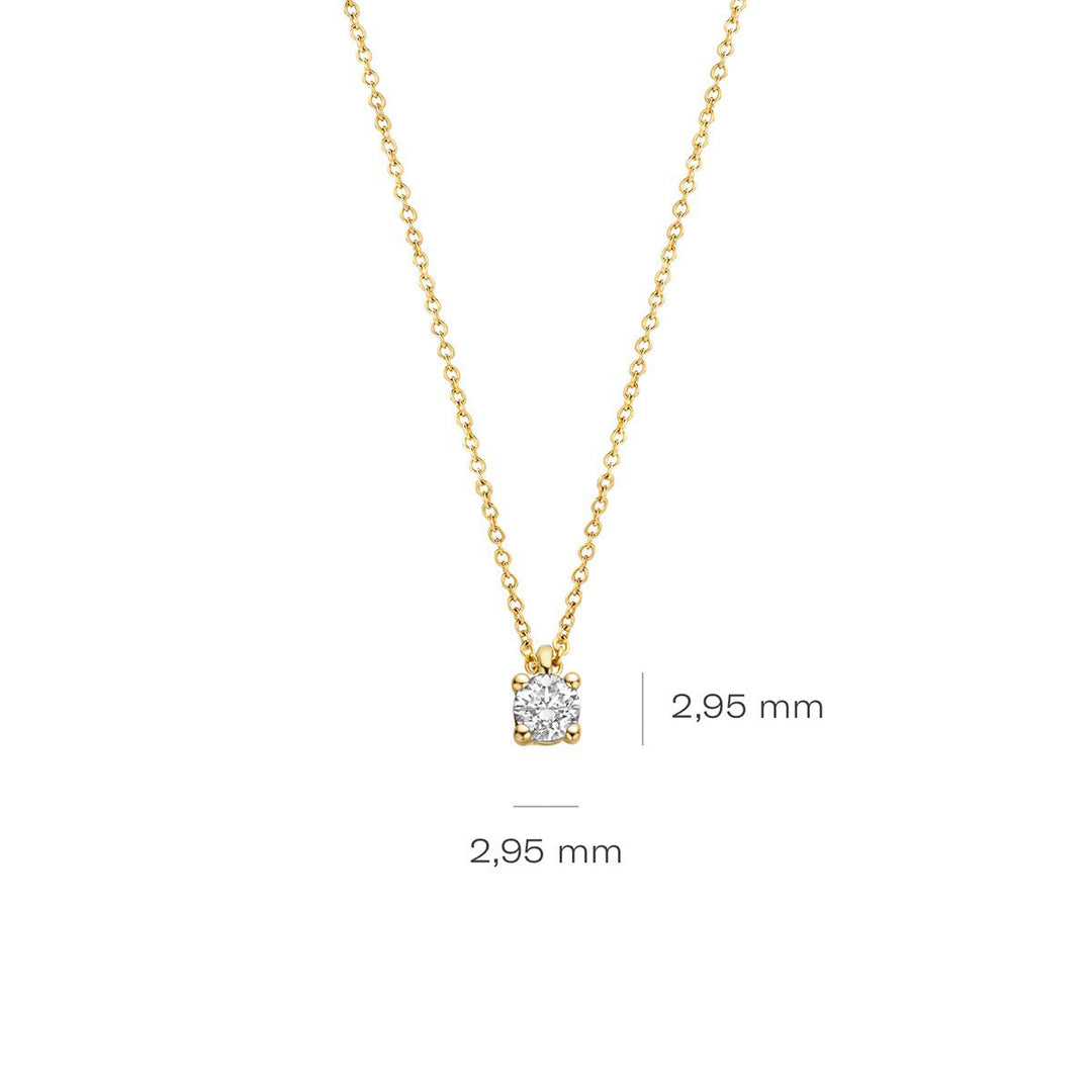 Blush Diamonds Halskette 14k Gelbgold - 3611YDI