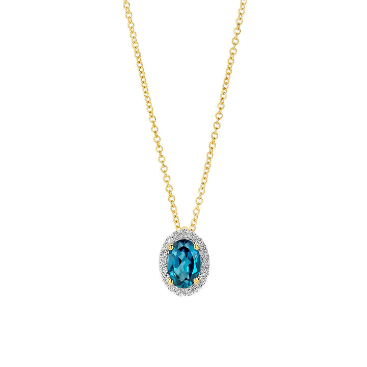 Blush Diamonds Necklace 14k Yellow Gold - 3617YDL