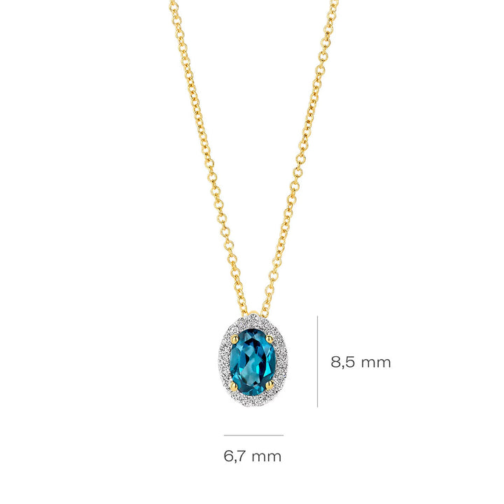Blush Diamonds Halskette 14k Gelbgold - 3617YDL