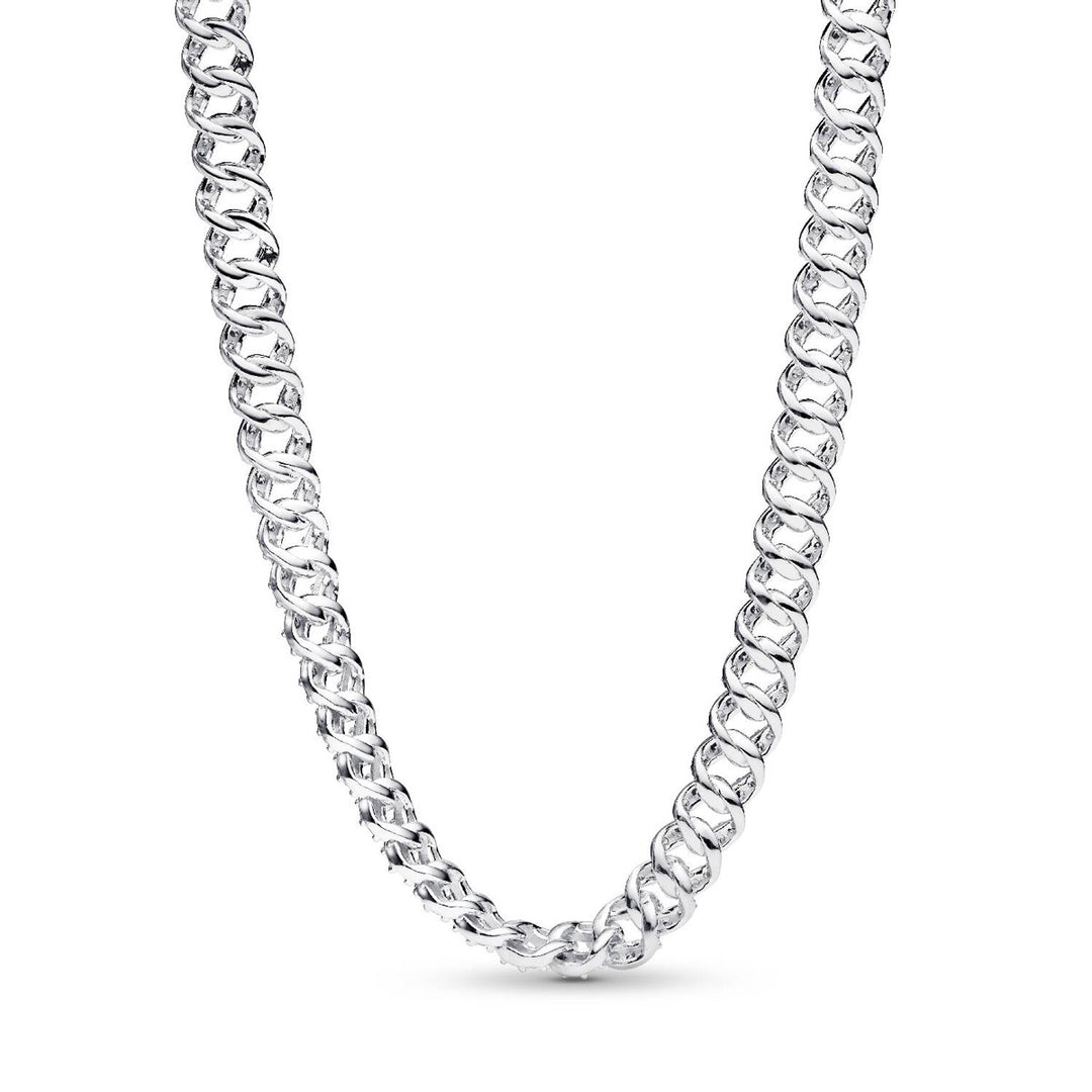 Pandora Pavé Cuban Gliederhalskette - 393161C01-45