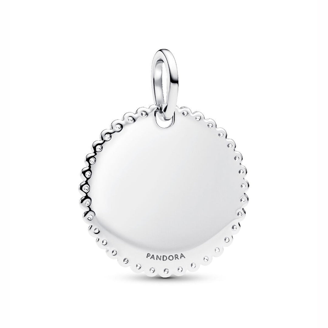 Pandora Gravierbarer runder Anhänger - 394007C01