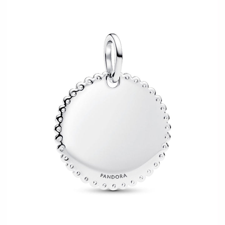 Pandora Gravierbarer runder Anhänger - 394007C01
