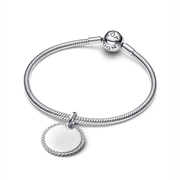 Pandora Gravierbarer runder Anhänger - 394007C01