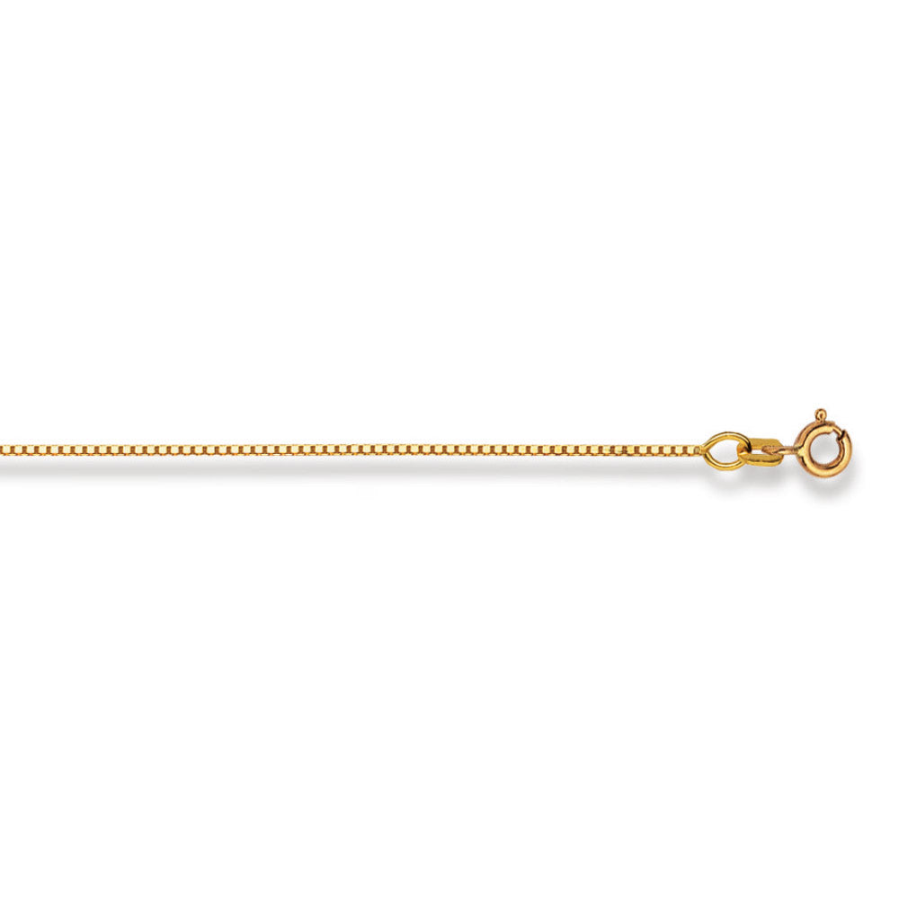 HK Gold Classics Venezianerkette 4-Kant Gelbgold 375/9k 0,9 mm 42 cm - 4141.00110/4200