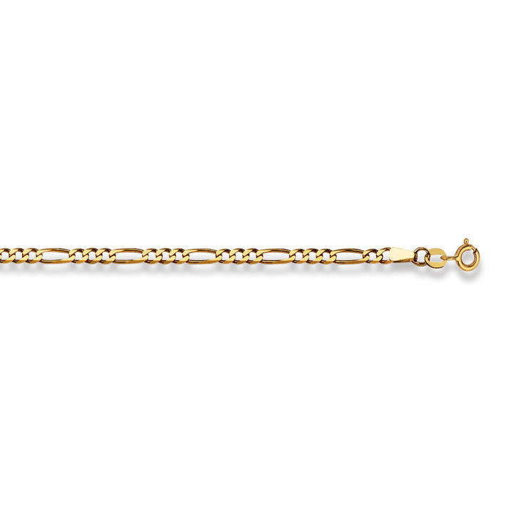 HK Gold Classics Figarokette Gelbgold 375/9k