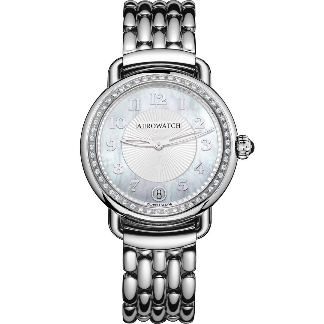 Aerowatch 1942 Lady Midsize Quartz - A 42960 AA19 DIA M