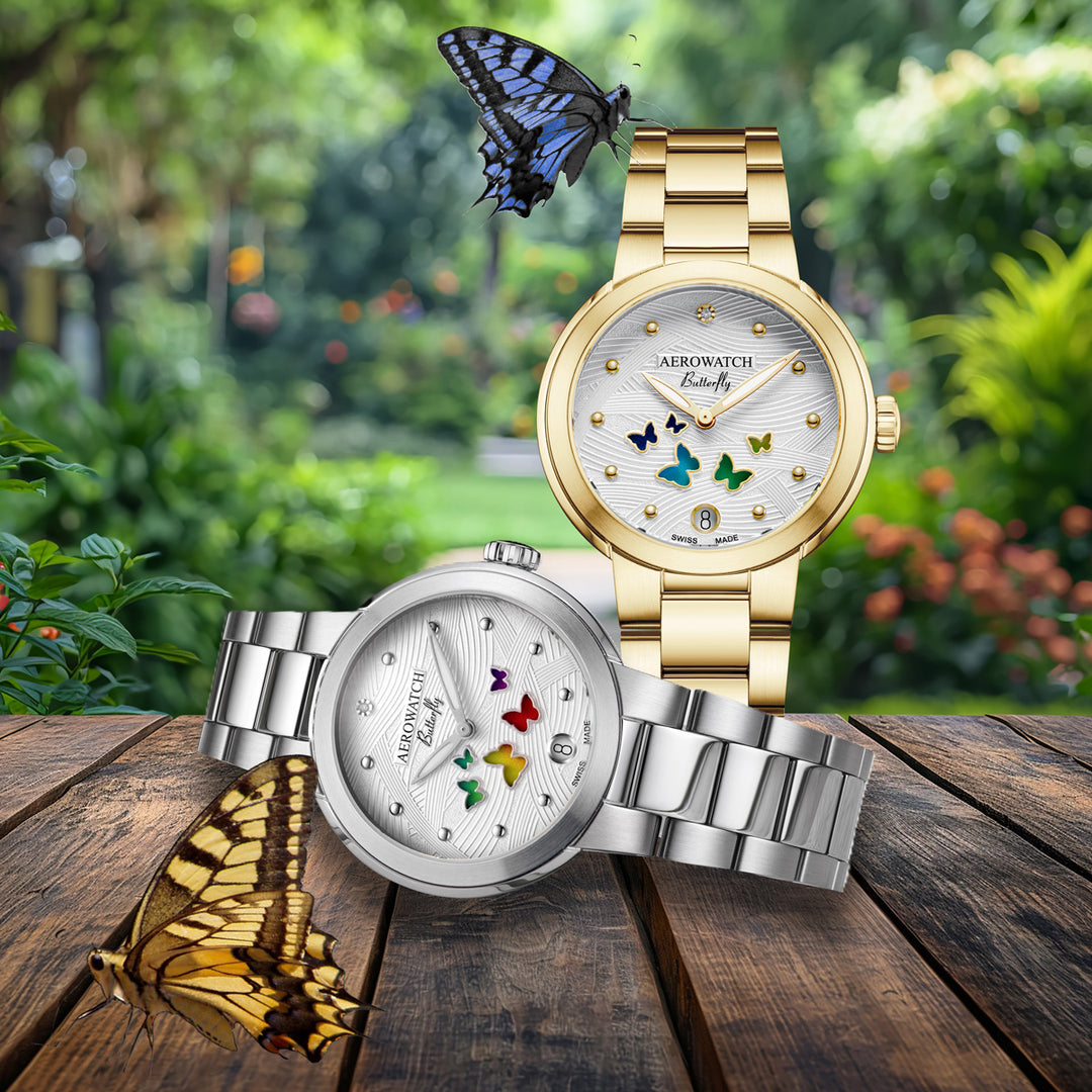 Aerowatch Harmonie Butterfly - A 44107 AA01 M