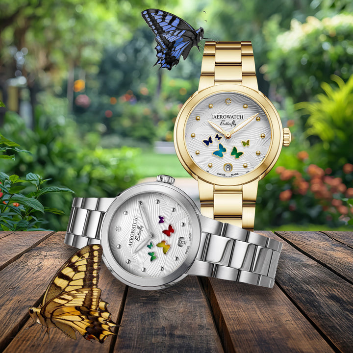 Aerowatch Harmonie Butterfly - A 44107 AA01 M