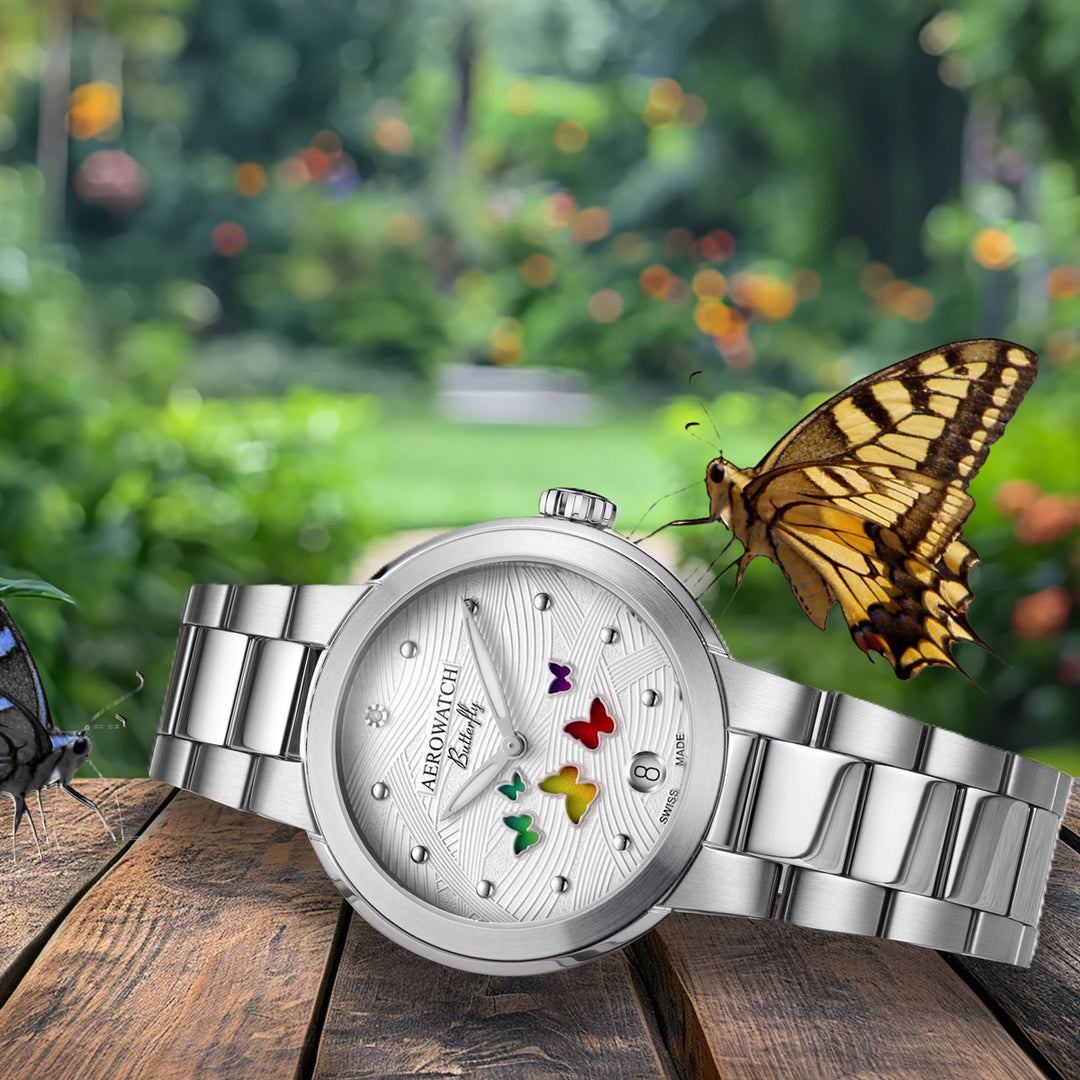 Aerowatch Harmonie Butterfly - A 44107 AA01 M