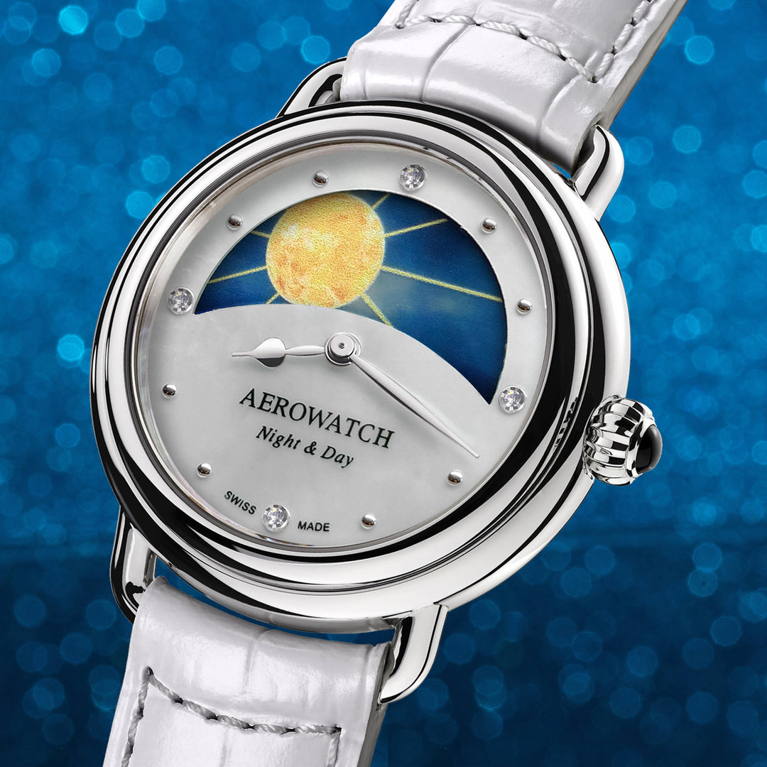Aerowatch 1942 Night &amp; Day Quarz - A 44960 AA11