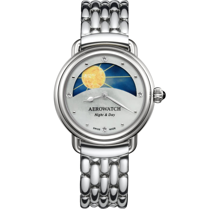 Aerowatch 1942 Night &amp; Day Quarz - A 44960 AA11 M