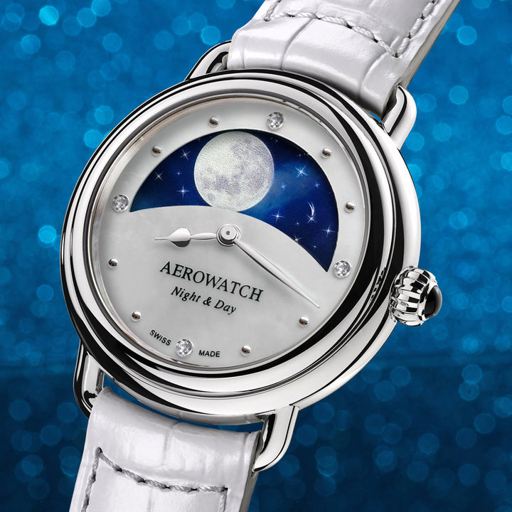 Aerowatch 1942 Night &amp; Day Quarz - A 44960 AA11