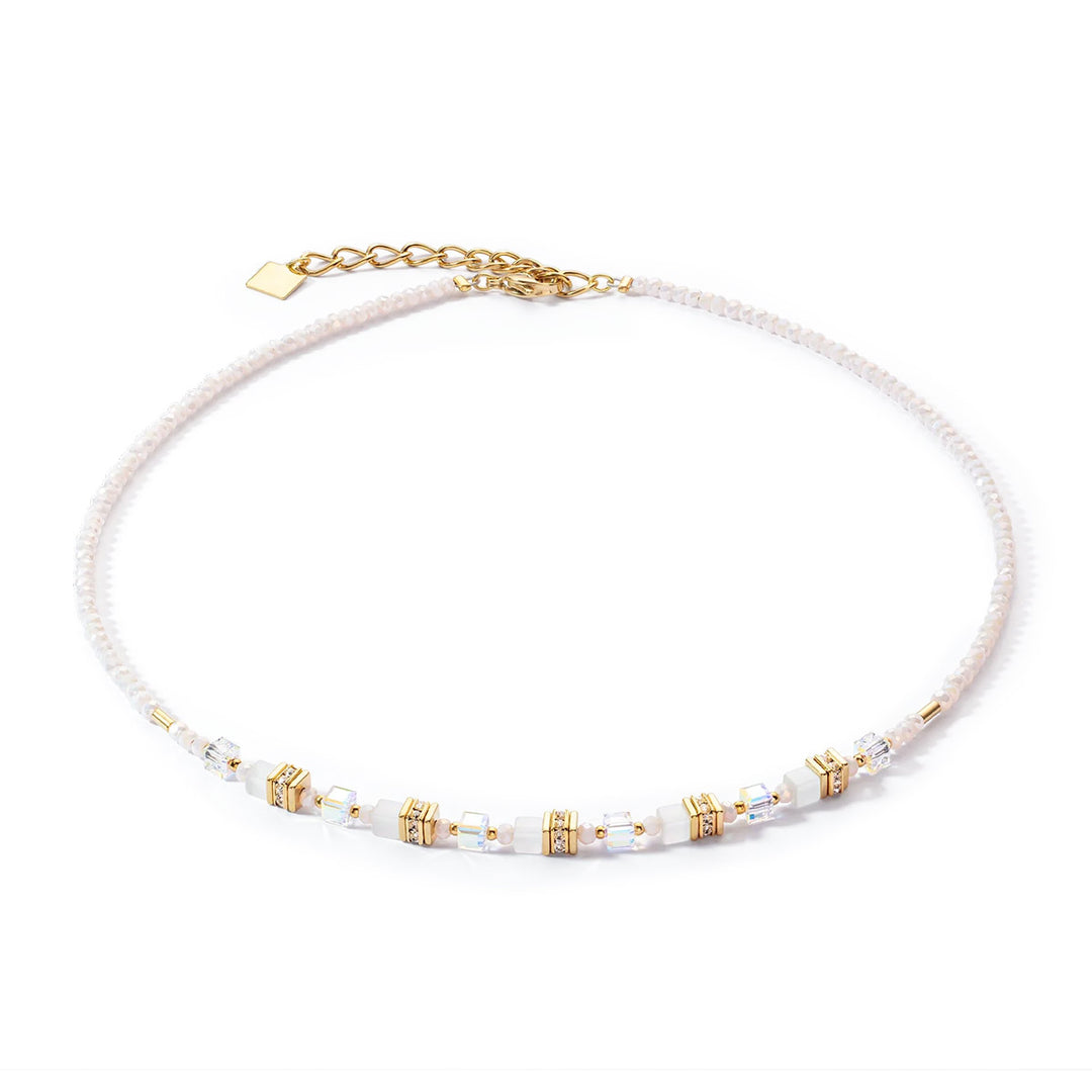 Coeur de Lion Mini Cubes Halskette - 4565/10-1416