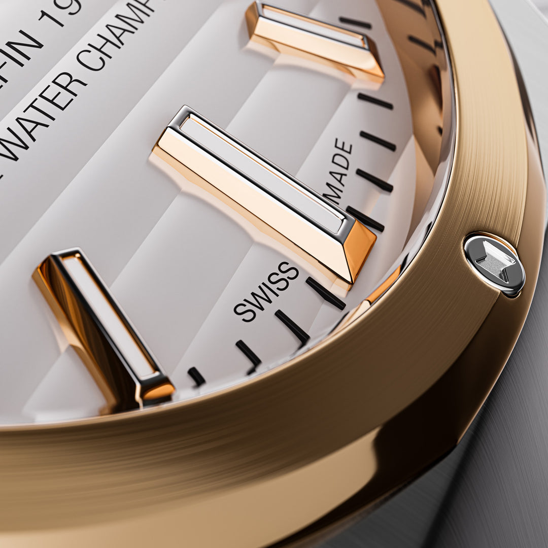 Edox Delfin 1973 Date Lady - 50504 357RM AIR