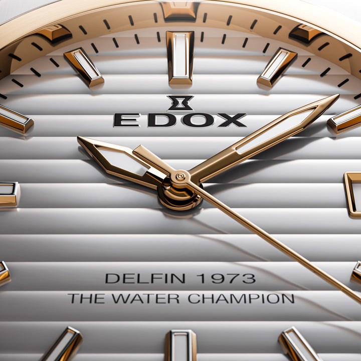 Edox Delfin 1973 Date Lady - 50504 357RM AIR