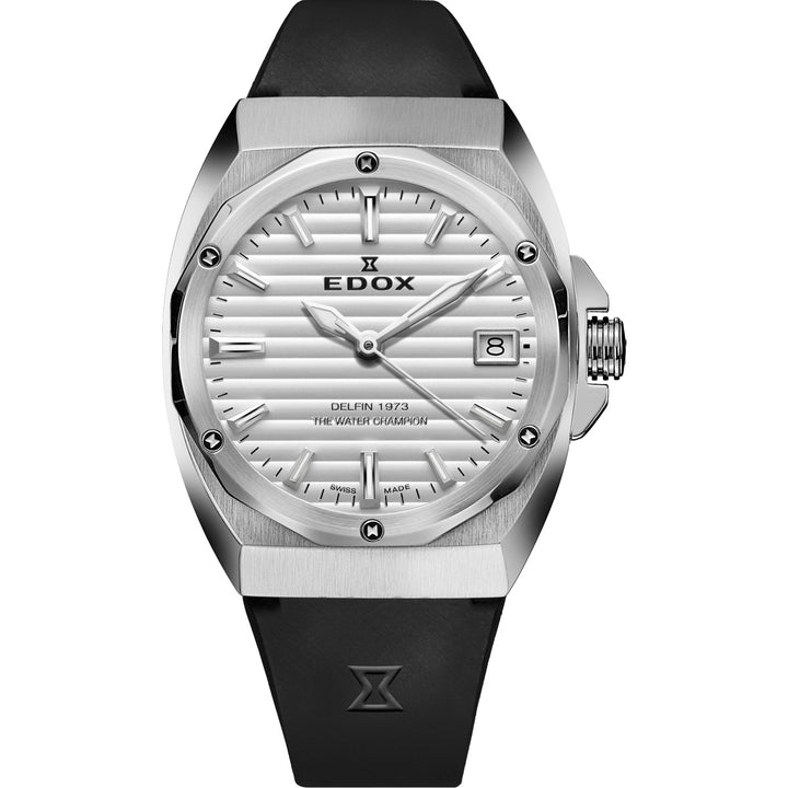 Edox Delfin 1973 Date Lady - 50504 3CA AIN