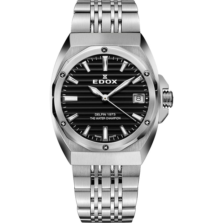 Edox Delfin 1973 Date Lady - 50504 3M NIN