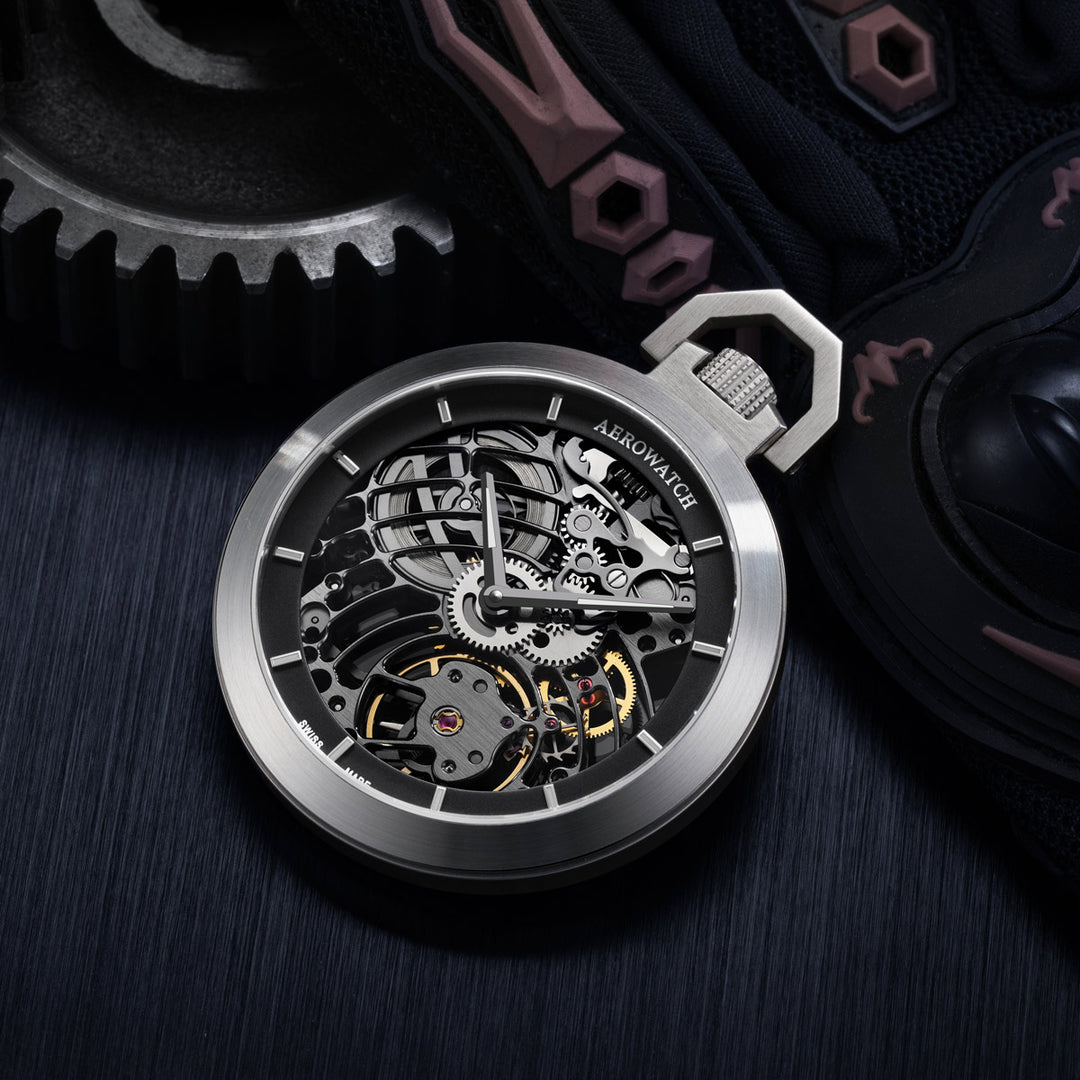 Aerowatch Lépine Mechanical Skeleton Tornado - 50829 AA04 SQ